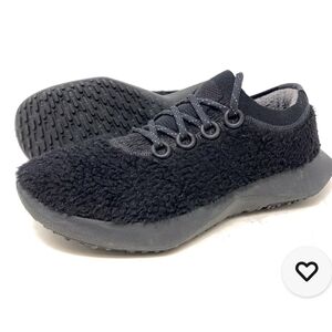 Allbirds Black Wool Dasher 2 Fluff Sneaker NWOT